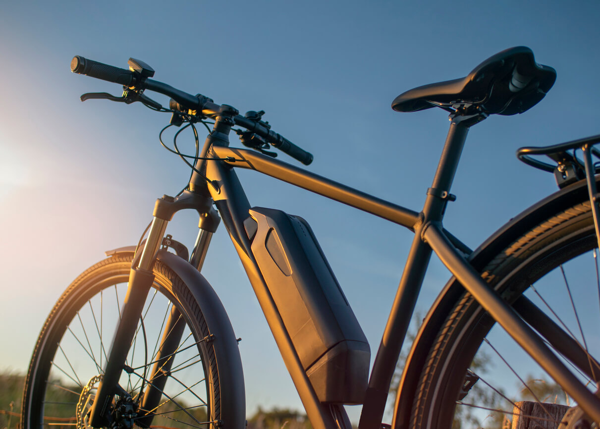 Storing electric on sale bike outside